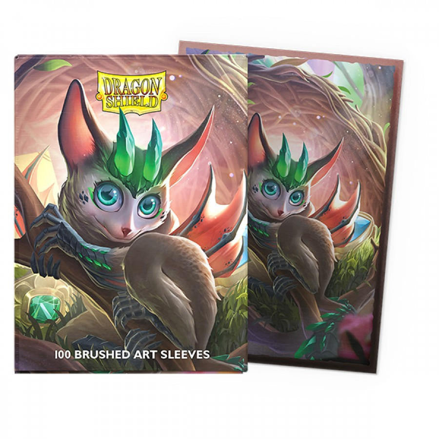 Arcane Tinman Dragon Shield: (100) Standard- Brushed 'Bushdrake'